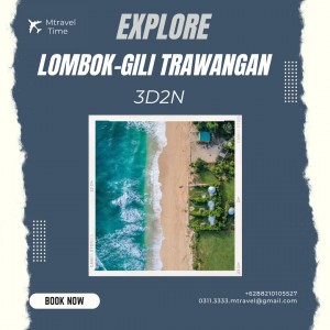 Explore Lombok-Gili trawangan  3 day 2 night